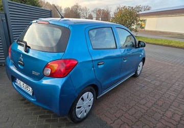 Mitsubishi Space Star Hatchback 5d 1.0 71KM 2015 Mitsubishi Space Star Swiezo sprowadzony Ubezpieczony Zarejestrowany Nowe, zdjęcie 5