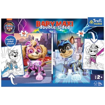 PUZZLE KOLOROWANKA BABY MAXI PIESKI PSI PAW PATROL