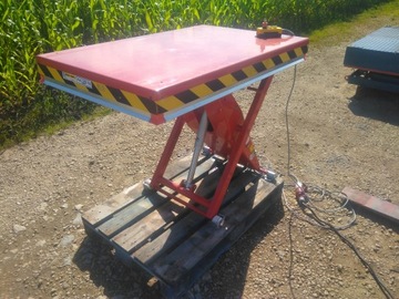 Podnosnik nozycowy stol podest 0,80m x 1,25m
