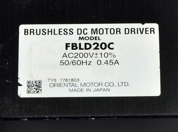 Контроллер двигателя FBLD20C Oriental Motor BLDC