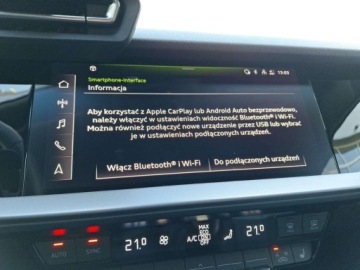 Audi A3 8Y Sportback Facelifting 1.5 35 TFSI 150KM 2025 Audi A3 Sportback Audi A3 sportback, FV 23, Interieur S line, ambiente plus, zdjęcie 21