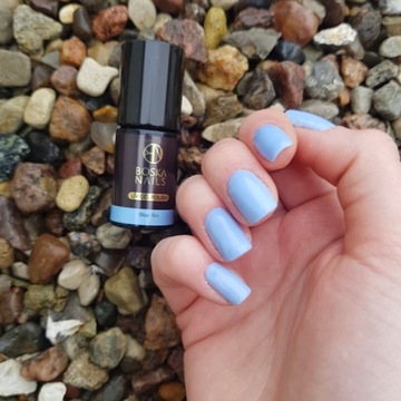 Лак Boska Nails Гибридный 6мл Blue Sky 321