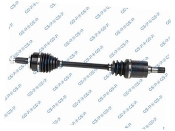 POLOOSA PŘEDNÍ LEVÝ HONDA JAZZ III MK3 1.3 11- INSIGHT 09-