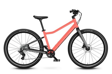 Lekki Rower dla dziecka Woom explore 5 neon coral 24'' koralowy