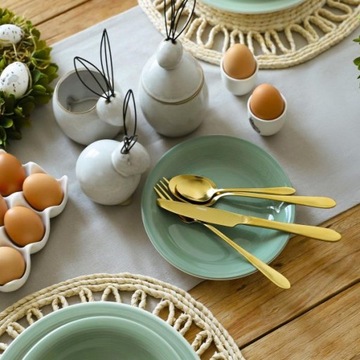 Гомельские золотые столовые приборы, 16 предметов, на 4 персоны, набор, Святое Причастие, Крещение