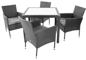 Technorattan Zestaw Ogrodowy 4-osoby meble E1041
