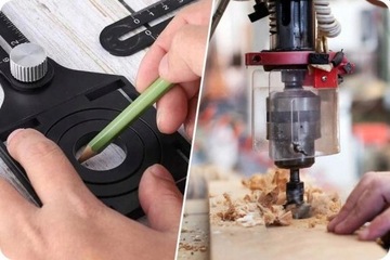 Szablon Wzornik Przymiar Krztałtów w Płytkach