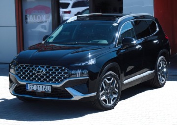 Hyundai Santa Fe IV SUV HEV 1.6 T-GDI HEV 230KM 2022 Hyundai Santa Fe 230ps 4WD Full Wentyle Panorama 360 Hak HUD Krell ACC Blis, zdjęcie 38