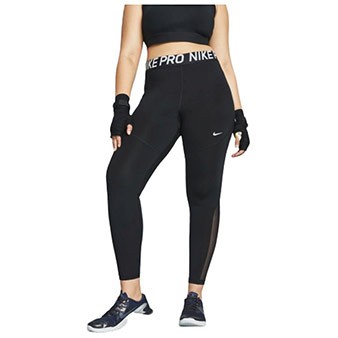 Nike Pro Legginsy - Legginsy plus size - sportowe, pushup 