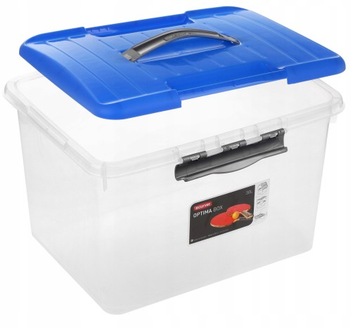 Контейнер-коробка с крышкой и ручкой Optima 30 L Curver
