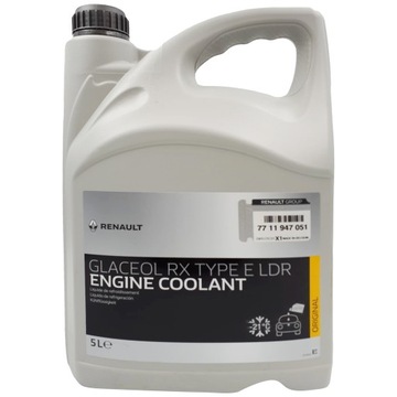 ORYG PŁYN CHŁODNICZY RENAULT GRACEOL RX TYPE E LDR 5L