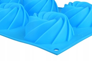 СИЛИКОНОВАЯ МОЛ ДЛЯ ПЕЧЕНЬЯ ПОНЧИКИ 6 ШТ 7 СМ