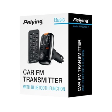 ЗАРЯДНОЕ УСТРОЙСТВО ДЛЯ FM-ПЕРЕДАТЧИКА QC 3A BT 5.0 PEIYING BASS
