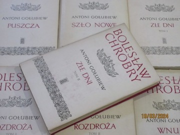 Bolesław Chrobry t: 1-7 komplet Antoni Gołubiew