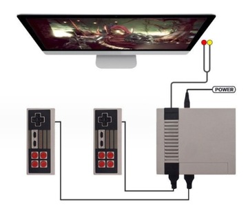 ТВ-ИГРА РЕТРО ТВ AV 620 ИГРОВАЯ КОНСОЛЬ 2x PAD MARIO ВИДЕОИГРЫ ИГРА