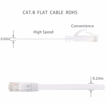 0,5 м 1,5 м 2 м 3 м 5 м 10 м 15 м 20 м Ethernet-кабель быстрый RJ45 Cat6 плоский eth