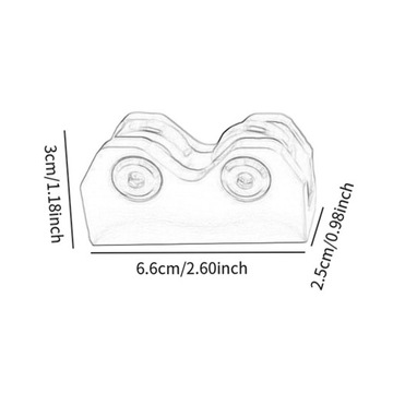 2 sztuki Bilard Cue Straightness Checker Inspect Tool Checking Men Blue