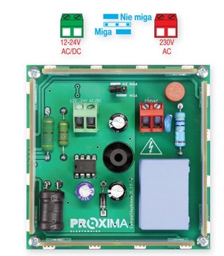 Lampa LED SŁUPKOWA 12-24 / 230V w słupek 80x80 100x100 ogrodzeniowa