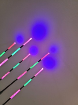 Светящийся поплавок — 2,3 грамма + батарейка CR425 + трубка