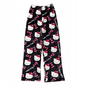 PLUSZOWE SPODNIE PIŻAMOWE HELLO KITTY OVERSIZE