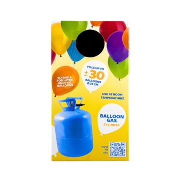 Наполнитель для шариков BIRTHDAY BALLOON HEL 0,21 м3 + набор шариков