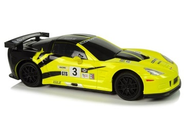 Спортивный автомобиль с радиоуправлением 1:24 Corvette C6.R 2.4G Фары
