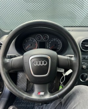 Audi A3 8P Hatchback 3d 2.0 TDI PD 140KM 2004 Audi A3 Sportback Gorzow Wlkp , 2x S-LINE, czarna Podsufitka 2.0 Diesel, zdjęcie 3