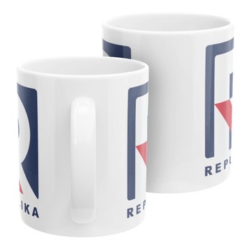 Керамическая кружка телевизионной республики подарок подарка