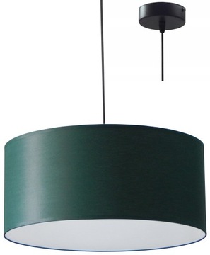 LAMPA WISZĄCA SUFITOWA BUTELKOWA ZIELEŃ FI50CM NEW