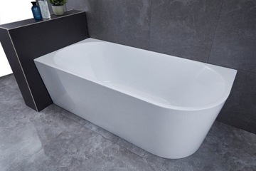 TIBERA L wanna wolnostojąca 170x80 cm, biała E1026