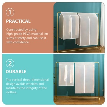 ЧЕХОЛ ДЛЯ ОДЕЖДЫ СУМКА ДЛЯ ХРАНЕНИЯ ПЫЛЕВОЙ ОДЕЖДЫ