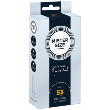 Prezerwatywy Master Ultra cienkie 53 mm 10 sztuk