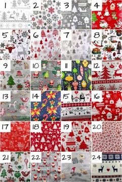 SKARPETA NA PREZENTY ŚWIĄTECZNE ŚW MIKOŁAJA ŚWIĘTA