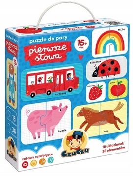 CzuCzu Puzzle do pary Pierwsze słowa 15 m+ Czu czu