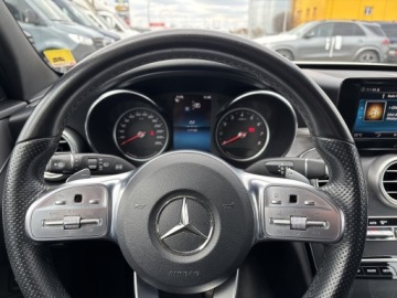 Mercedes Klasa C W205 Kabriolet Facelifting 1.5 200 184KM 2019 Mercedes-Benz C 200 Salon Polska, AMG Line 4x4, LE, zdjęcie 13