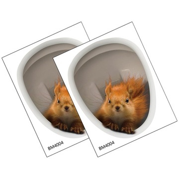 ТРЕХМЕРНАЯ НАКЛЕЙКА НА УНИТАЗ БЕЛКА СИДЕНЬЕ ДЛЯ УНИТАЗА БЕЛКА