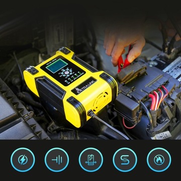Prostownik AUTOMATYCZNA NAPRAWA 12V 6A 24V 12A