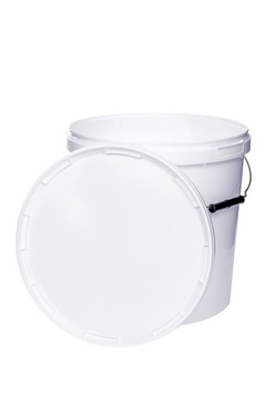 Ведро пластиковое 20 литров белое для ЕДЫ!