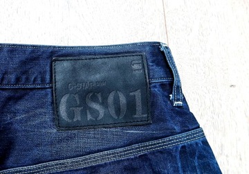 jak nowe g-star raw denim tapered jeans W33 L32 L