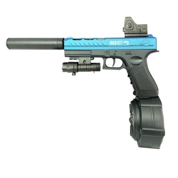 Zabawkowy pistolet samopowtarzalny glock z elektryczną kulą wodną