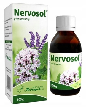 Nervosol płyn doustny lek na uspokojenie 100 g