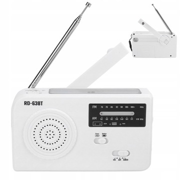 RADIO FM/AM NA DYNAMO SOLAR POWERBANK LATARKA