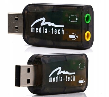 Karta Dźwiękowa Muzyczna Adapter USB 5.1 2 x Jack