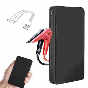 POWERBANK DO AKUMULATORA AWARYJNEGO SAMOCHODOWEGO 20000MAH Z LATARKI LED
