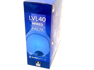 Słuchawki przewodowe do PlayStation PDP LVL40 białe