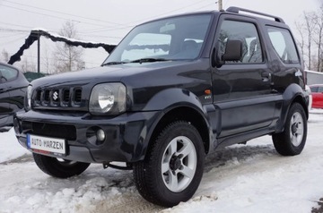 Suzuki Jimny III Standard 1.3 VVT 85KM 2005 Suzuki Jimny 1.3 Benzyna 85 KM, 4x4, Klima, Hak, Maly przebieg, Zarejestro, zdjęcie 3