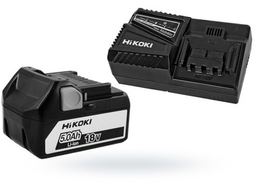 ЗАРЯДНОЕ УСТРОЙСТВО UC18YFSL + АККУМУЛЯТОР BSL1850 18 В 5 Ач HITACHI