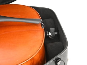 ArtMG Futerał wiolonczelowy, na wiolonczelę ARTESANO BK-B lekki