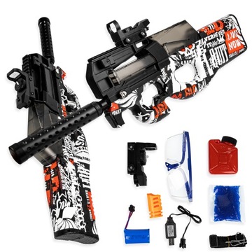 PISTOLET KARABIN AUTOMATYCZNY NA KULKI ŻELOWE 53cm