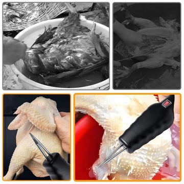 Электрическая птицеводная куртка для цыплят, уток и гусиный черный